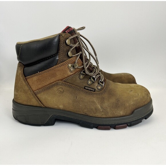 Wolverine Other - Wolverine Cabor EPX Work Boots Mens Sz 12 M Brown Leather Comp Toe 6” Waterproof